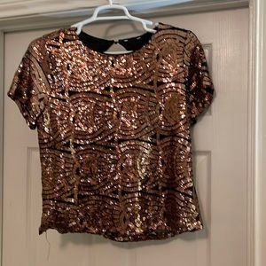 Dressy sequence top